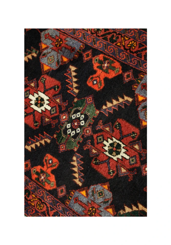 Handmade Persian Shahsavan Wool Area Rug 22665